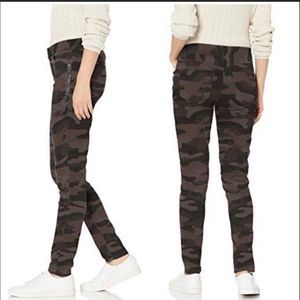 Democracy camo with zipper side begging pants size 2